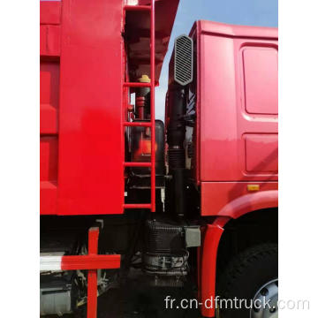 10 roues 371hp HOWO camion benne